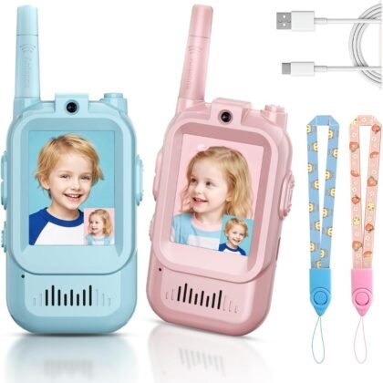 Kids Video Walkie-Talkie Set (2 Pcs)