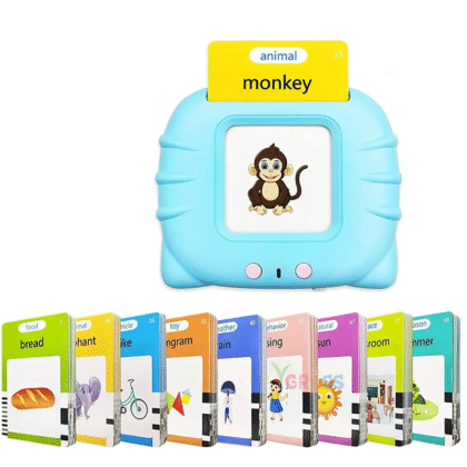 Bilingual Talking Flash Card Reader