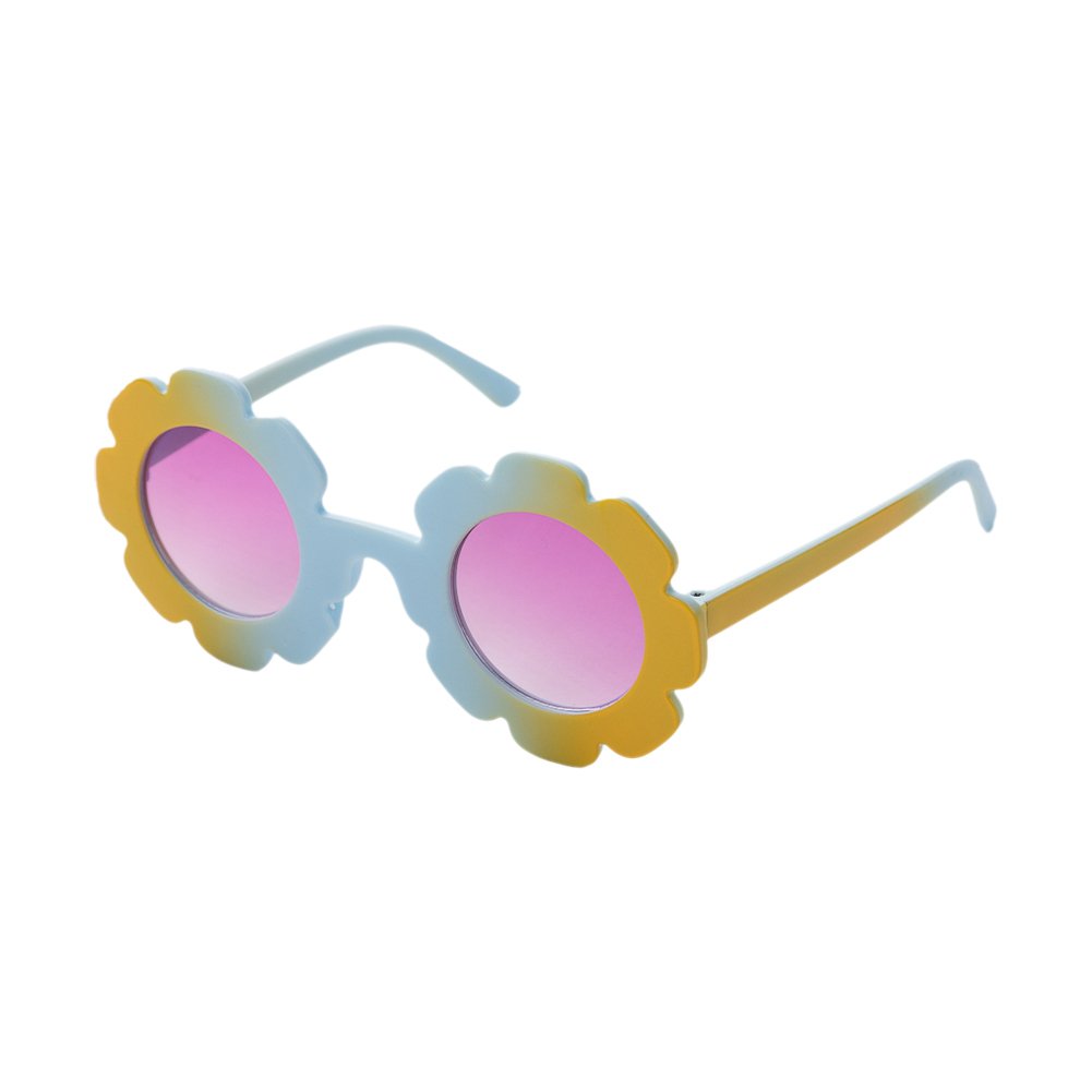 Kids Tie-Dye Flower Sunglasses — UV400 - Image 3
